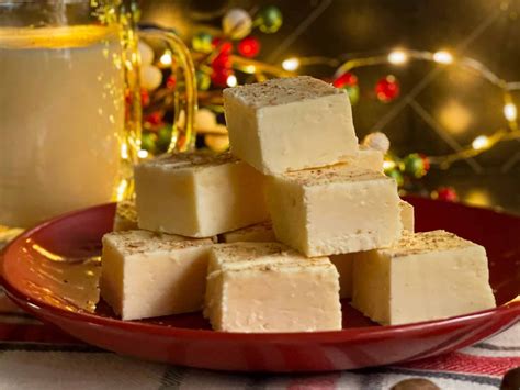 Eggnog Fudge Dont Sweat The Recipe