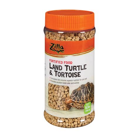 Land Turtle and Tortoise Extruded Food Pellets | Reptile Food | Zilla