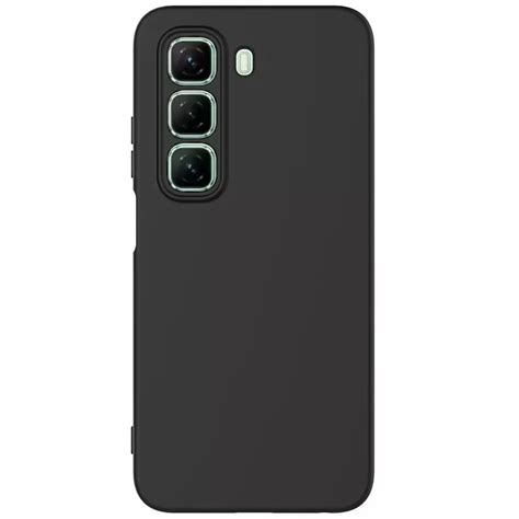 Чорний силіконовий чохол Epik із захистом камери на Infinix Hot G Чорний Купити за ціною