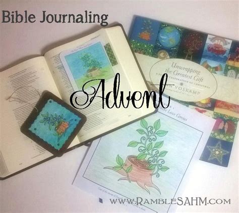 Bible Journaling Through Advent With Unwrapping The Greatest T By