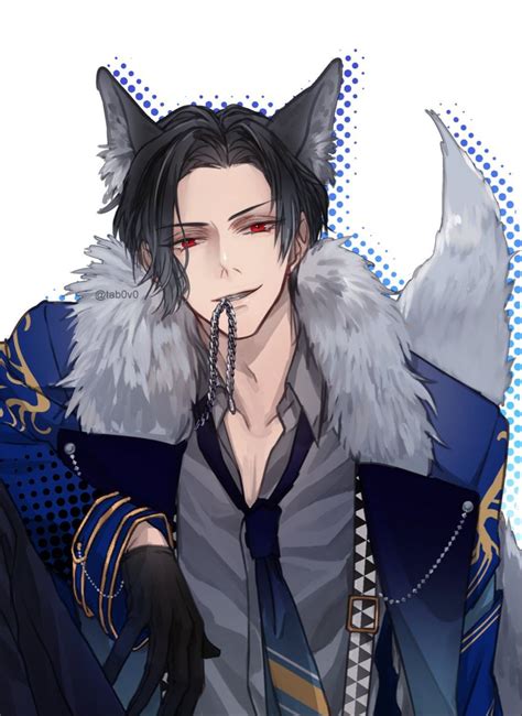 Wolf Lucifer Creds Tab0v0 On Twitter Obey Me Handsome Anime