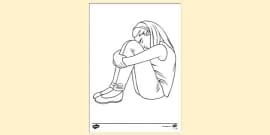 Free Sad Emoji Mouth Colouring Sheet Colouring Sheets