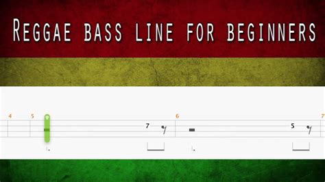 Reggae Bass Line For Beginners Chami S Arts YouTube