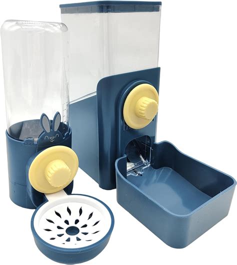 Amazon Hamiledyi Rabbit Hanging Automatic Food Water Dispenser