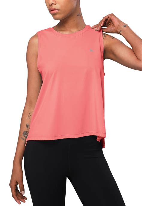 Crelity Crop Top For Women Workout Top For Running And Joga Flowy