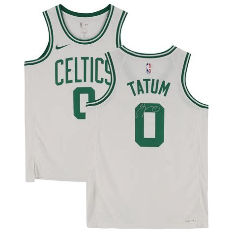 Jayson Tatum Boston Celtics Autographed Nike White 2022 2023 Association Edition Swingman Jersey