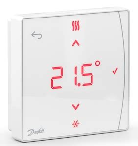 HLK Shop Raumthermostat Danfoss Icon2TM 24V RT 24 V Mit Touch