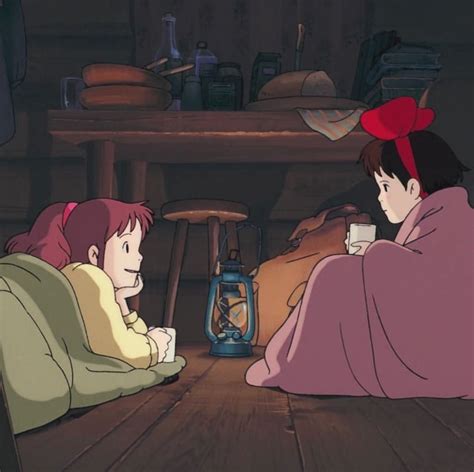 Kiki And Ursula Studio Ghibli Movies Studio Ghibli Art Kikis