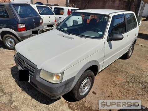 Leil O De Fiat Uno Mille Way Econ Placa Final Mg