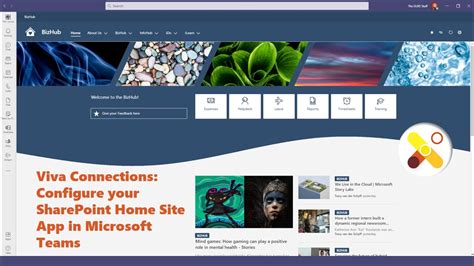 Microsoft Viva Connections Configure Your Sharepoint Home Site App For