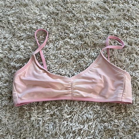 Xhilaration Women S Pink Bikini And Tankini Tops Depop