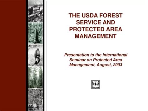 Ppt The Usda Forest Service And Protected Area Management