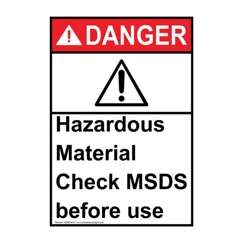 Msds Symbols Printable