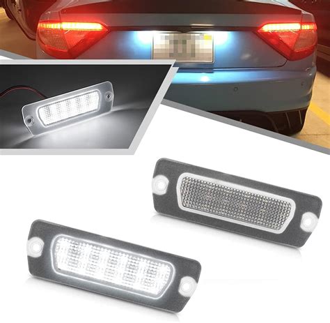 Amazon 2Pcs LED License Plate Lights Number Lamp For Maserati