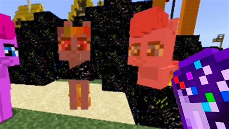 Pibby Glitch Pibby Pinkie Pie And Rainbow Dash Mlp Addon In Minecraft Pe Youtube