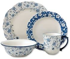 Discontinued Pfaltzgraff Blue Meadow Dinnerware