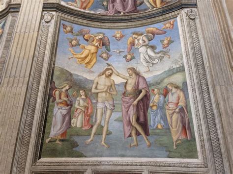 Il Battesimo Di Cristo Del Perugino A Foligno Secret Umbria