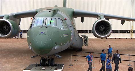 Jornal Da Globo Embraer Apresenta O Prot Tipo Da Maior Aeronave J