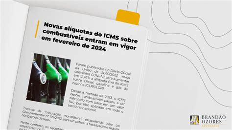 NOVAS ALÍQUOTAS DO ICMS SOBRE COMBUSTÍVEIS ENTRAM EM VIGOR EM FEVEREIRO