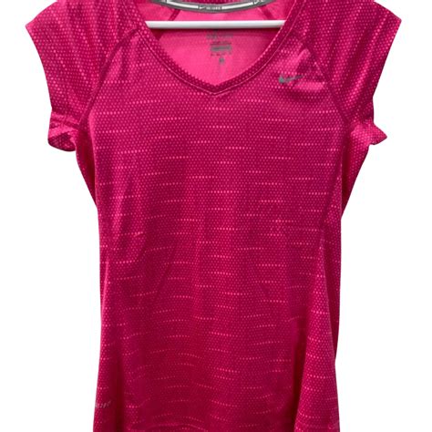 Nike Womens Size XS Pattern / Pink Shirt