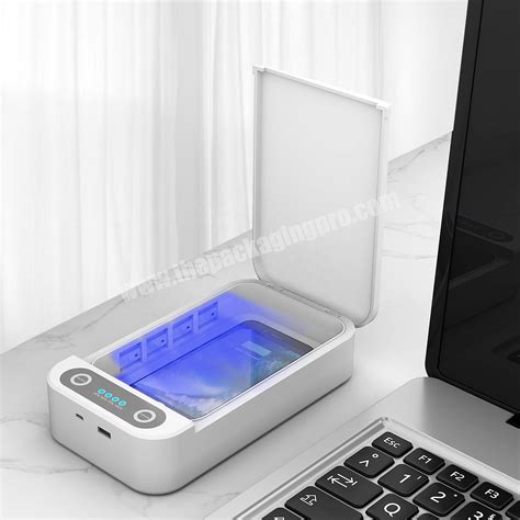 Portable Small Led Uv Light Smartphone Sterilizer Box With Usb Wireless