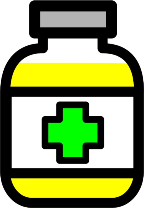 Clip Art Medicine Medicine Bottle Clipart Black And White Png