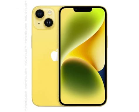 iPhone 14 Yellow 256GB (0194253750369) | Movertix Mobile Phones Shop