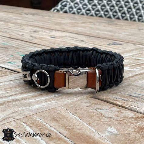 Luxus Hundehalsband exklusive Leder 45 mm breit große Hunde