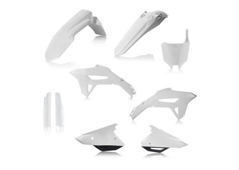 ACERBIS CRF450R 2021 2022 CRF250R 2022 WHITE Plastic Kit Split Designs Co