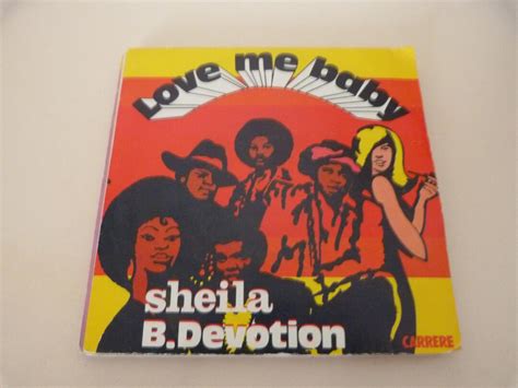 1977 Original Vinyle Record Sheila And B Devotion Love Me Baby Etsy