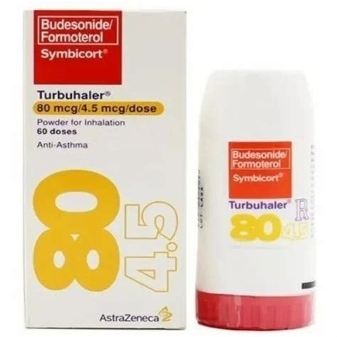 Symbicort 160 4 5 Turbuhaler 120 Doses Strength 160 4 5 Mcg At Rs 980