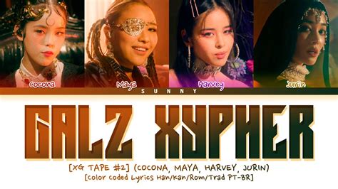 Xg Tape Galz Xypher Cocona Maya Harvey Jurin Color Coded