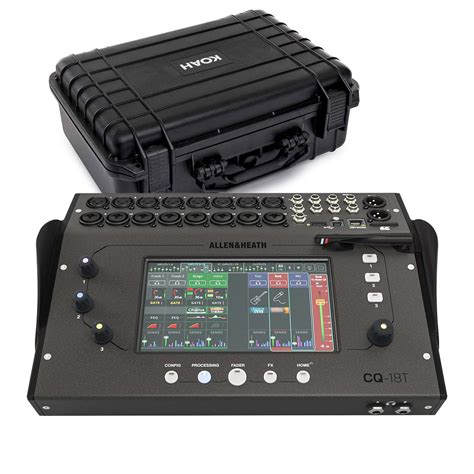 Allen Heath Cq T Channel Digital Mixer Koah Weatherproof Case