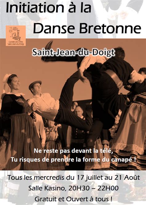 Initiation Aux Danses Bretonnes Fmabre V Mc Baie De Morlaix Bretagne