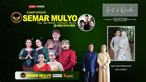 Live Campursari Semar Mulyo Pernikahan Ari