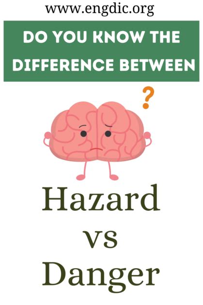 Hazard Vs Danger What S The Difference EngDic