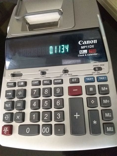 Canon Mp Dx Printing Calculator Clock Calender Used Tested Works