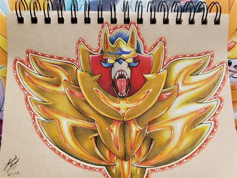 Heres A Zamazenta Drawing🛡 Pokémon Amino