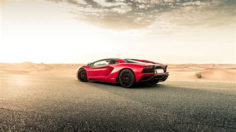 Red Lamborghini Aventador 2020 Wallpaper,HD Cars Wallpapers,4k ...