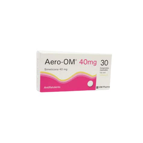 Aero Om Mg Tabletas Masticable Farmacolab