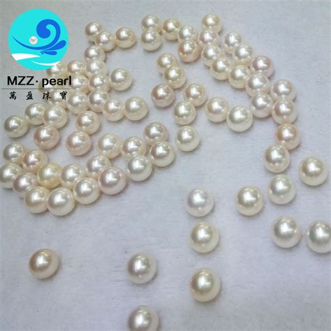 High Luster White Color 10 11mm AAA Perfect Round Loose Freshwater Pearls