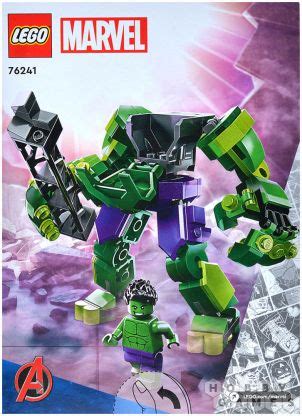 Конструктор LEGO Super Heroes: Робот Халк 76241 | Купить настольную ...