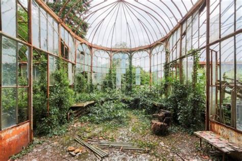 French photographer captures abandoned places being reclaimed by nature ...