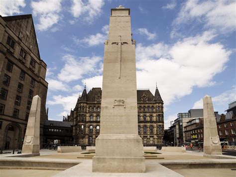 The St Peter's Square Manchester cenotaph has a hidden history