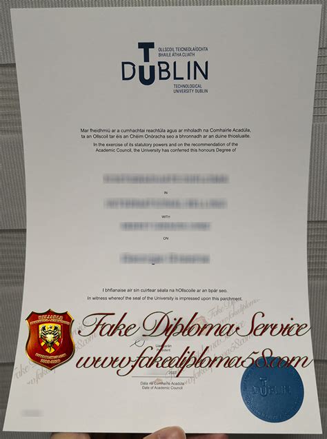 How to order a fake Technological University Dublin diploma? Buy TU ...