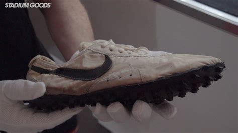 his 1972 Nike Waffle Racing Flat ‘Moon Shoe’ sold today for $437,500 ...