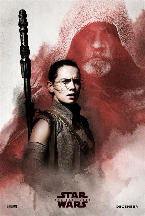 Star Wars The Last Jedi Poster Rey Star Wars Star Wars Watch