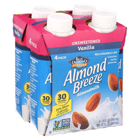 Almond Breeze Almond Milk Unsweetened Vanilla Fl Oz Count