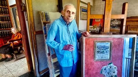 Muere Luis Torras el pintor más viejo del mundo a los 111 años