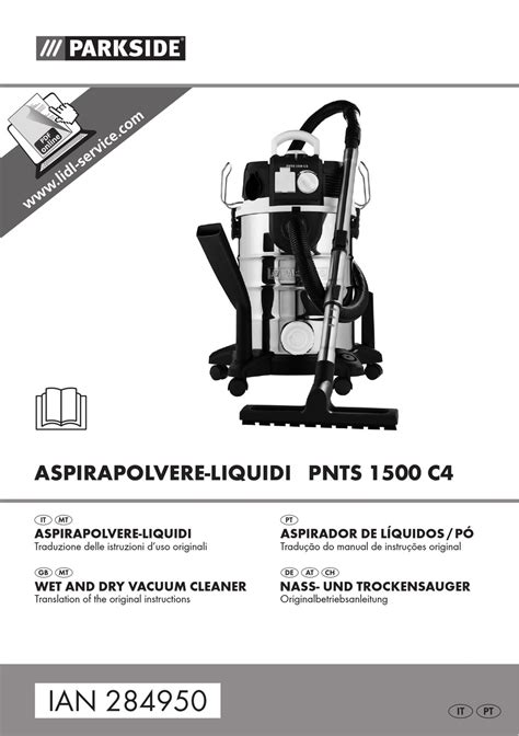 PARKSIDE PNTS 1500 C4 TRANSLATION OF THE ORIGINAL INSTRUCTIONS Pdf